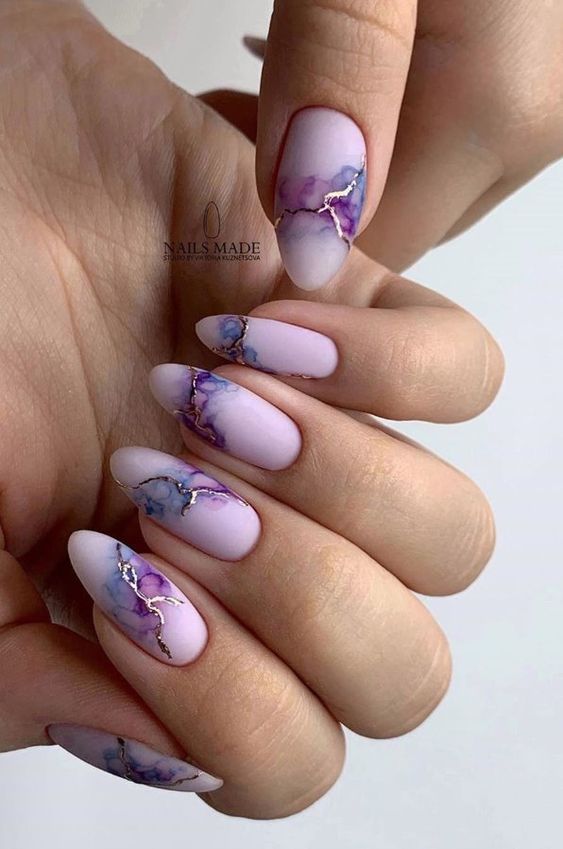 Top10: csodás lila manikűr ötletek - SZÉPSÉG -  - 