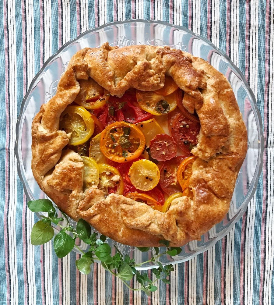 Paradicsomos galette - STYLELIFE - Gasztronómia - galette, gasztronómia, paradicsom, 
