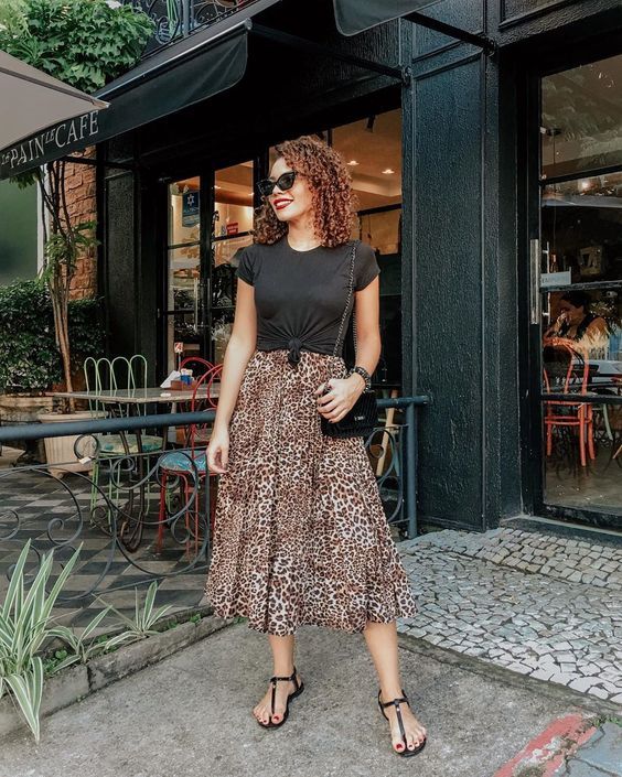 Stílusiskola: így viselj állatmintás szoknyákat - DIVAT&STÍLUS - Stílusiskola - állatminta, divat, outfit, stílus, 