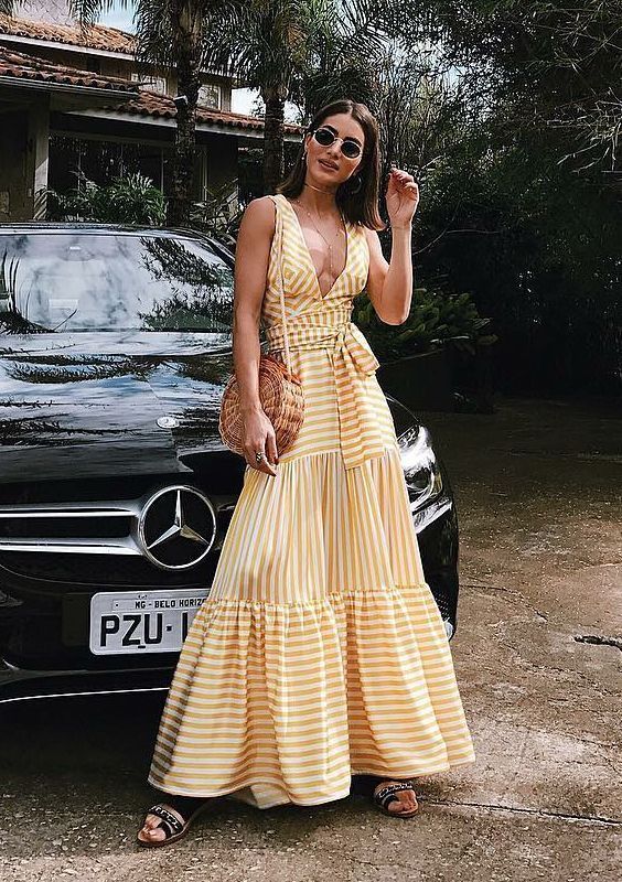 Stílusiskola: így viselj maxi ruhákat idén nyáron - DIVAT&STÍLUS - Stílusiskola - divat, maxi ruha, outfit, stílus, 