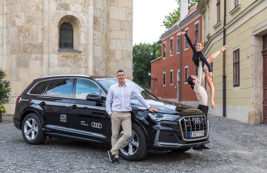 Négykarikás autóval a Győri Balett új igazgatója - Mobility -  - audi, győri balett, 