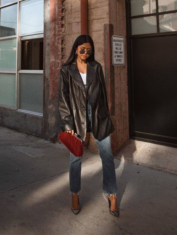 Stílusiskola: így viselj alapdarabokat ősszel - A bőrdzseki - DIVAT&STÍLUS - Stílusiskola - bőrdzseki, outfit, ősz, stílus, 