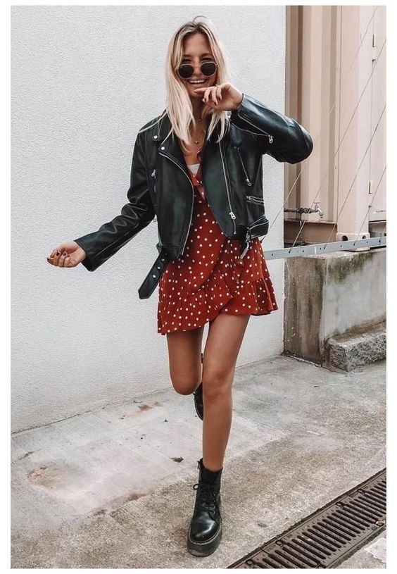 Stílusiskola: így viselj alapdarabokat ősszel - A bőrdzseki - DIVAT&STÍLUS - Stílusiskola - bőrdzseki, outfit, ősz, stílus, 