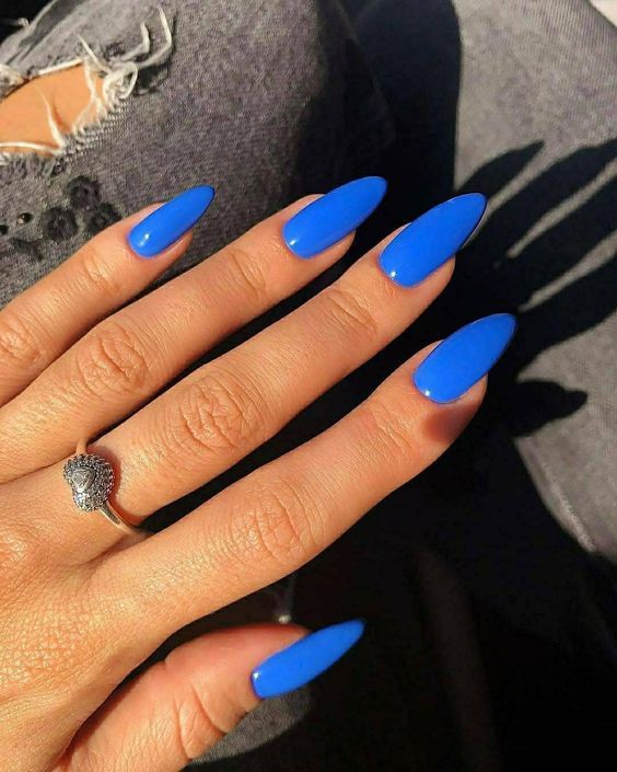 Top10: Őszi manikűr ötletek kékkel - SZÉPSÉG -  - kék, köröm, manikűr, ősz, 