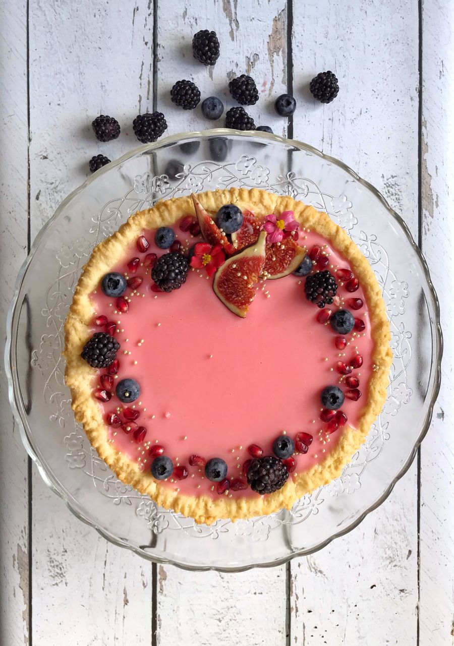 Málnás fehér csokoládés tart - STYLELIFE - Gasztronómia - fehércsokis krém, tart sütemény, torta, 