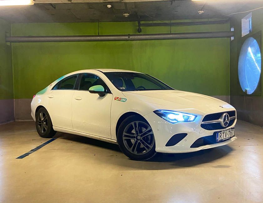 Fény az éjszakában – Mercedes-Benz CLA Coupé teszt VII. rész - Mobility -  - mol limo, 