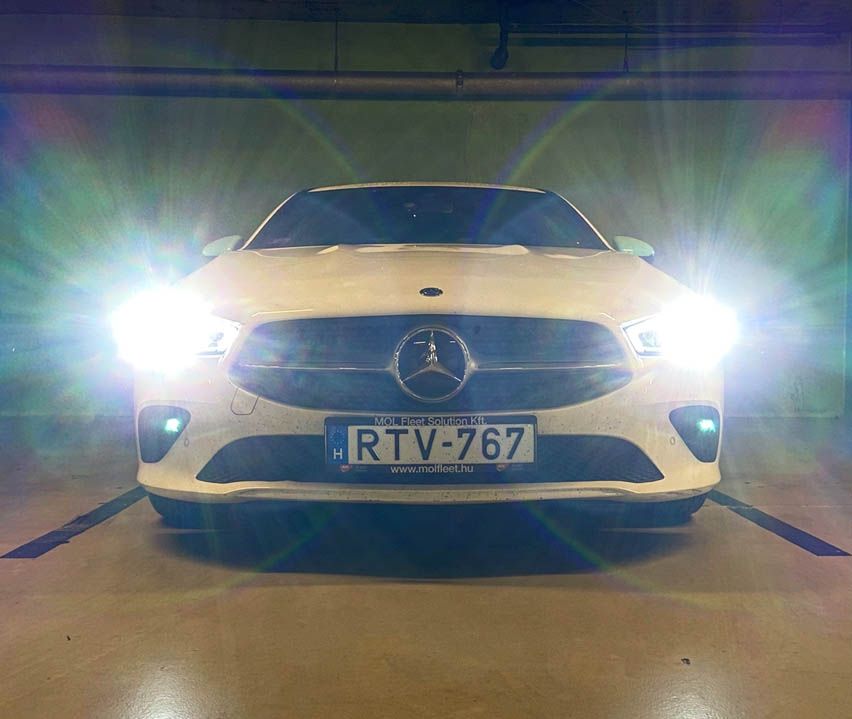 Fény az éjszakában – Mercedes-Benz CLA Coupé teszt VII. rész - Mobility -  - mol limo, 