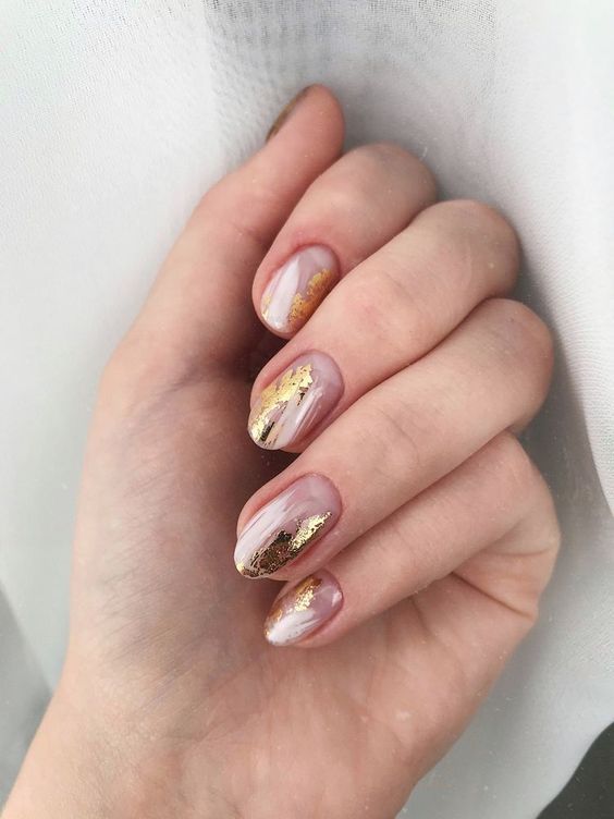 Top10: Csodás őszi manikűr ötletek egy kis arannyal - SZÉPSÉG -  - arany, köröm, manikűr, ősz, 