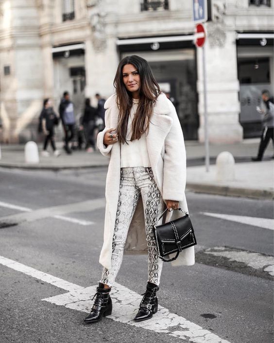 Stílusiskola: kígyóbőr mintás ruhadarabok őszre - DIVAT&STÍLUS - Stílusiskola - divat, kígyóbőr, outfit, stílus, téli divat, 