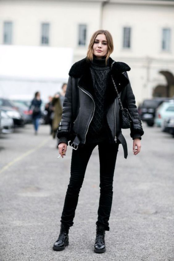 Stílusiskola: fekete szettek télre - DIVAT&STÍLUS - Stílusiskola - divat, fekete, outfit, stílus, tél, 
