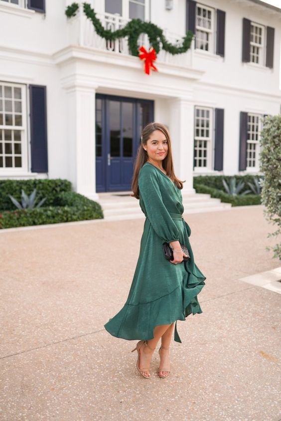 Stílusiskola: karácsonyi outfitek smaragdzölddel - DIVAT&STÍLUS - Stílusiskola - divat, karácsony, outfit, smaragdzöld, ünnep, 