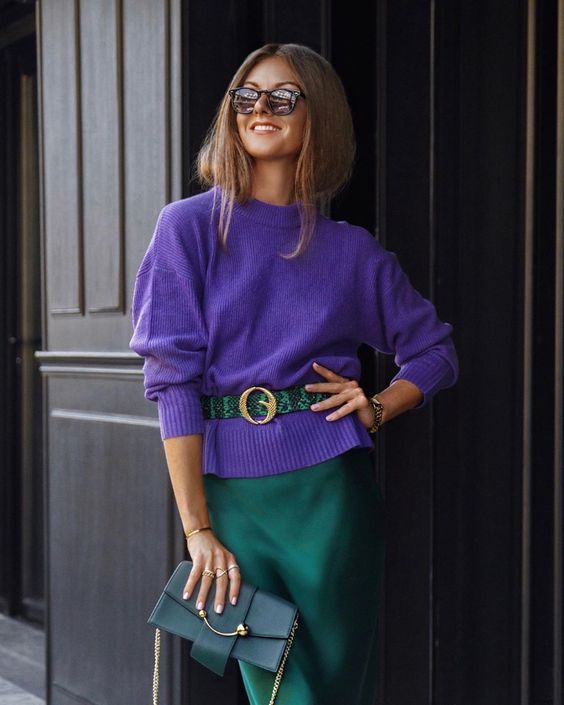 Stílusiskola: karácsonyi outfitek lilával - DIVAT&STÍLUS - Stílusiskola - divat, karácsony, lila, outfit, stílus, ünnep, 