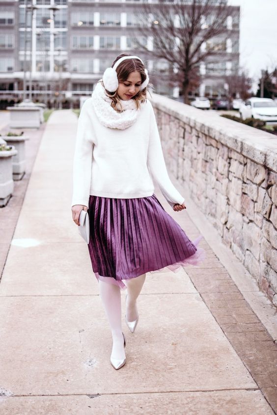 Stílusiskola: karácsonyi outfitek lilával - DIVAT&STÍLUS - Stílusiskola - divat, karácsony, lila, outfit, stílus, ünnep, 