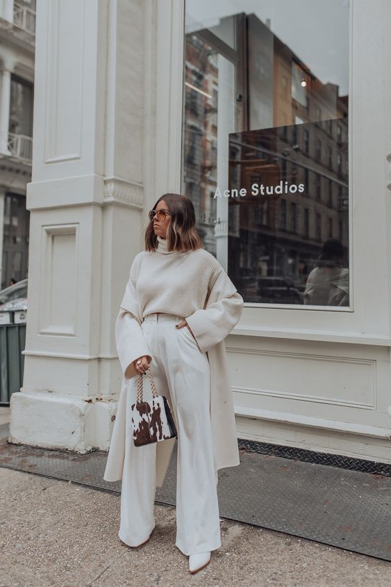 Stílusiskola: fehér outfitek téli napokra - DIVAT&STÍLUS - Stílusiskola - divat, fehér, outfit, stílus, tél, 