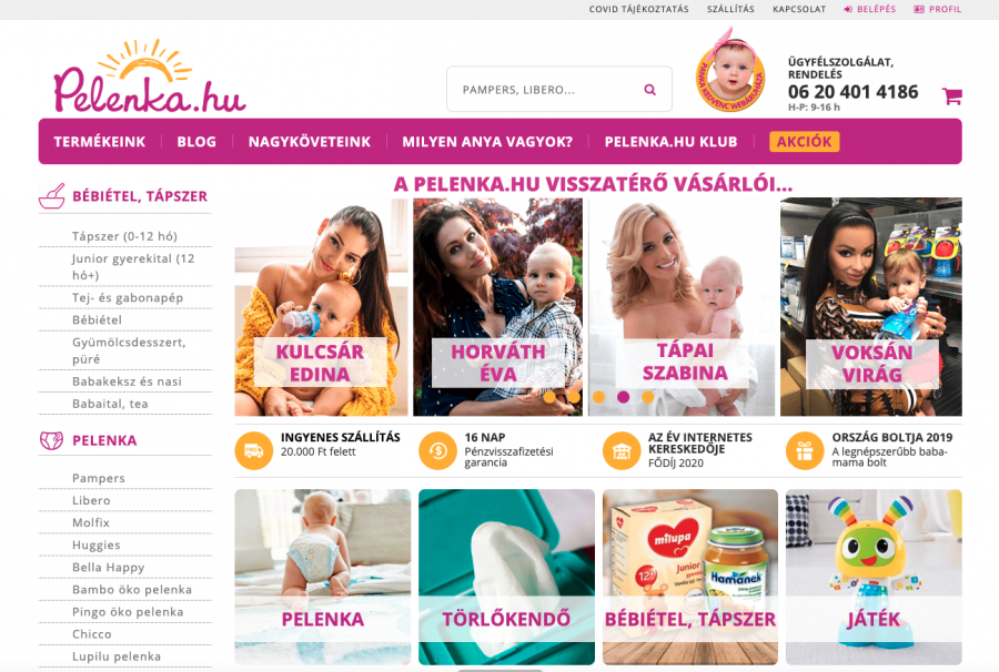 Az e-kereskedelem felfutásával egyre élesebb a verseny a szolgáltatók között - STYLELIFE - Stylekids - ország boltja, pelenka.hu, 