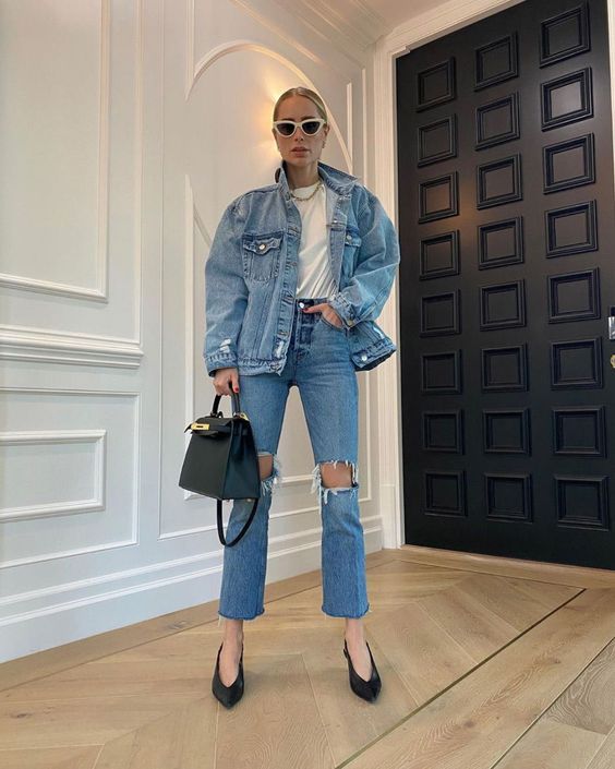 Stílusiskola: így viselj tavasszal farmerdzsekiket - DIVAT&STÍLUS - Stílusiskola - divat, farmerdzseki, outfit, stílus, 