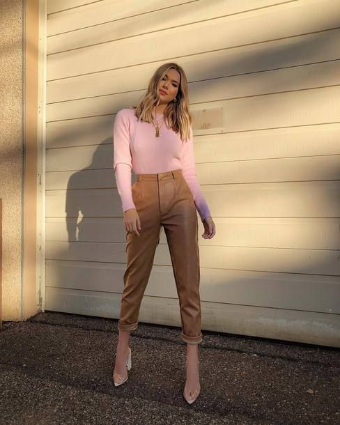 Stílusiskola: rózsaszín és barna, a mesés tavaszi színkombináció - DIVAT&STÍLUS - Stílusiskola - barna, divat, outfit, rózsaszín, stílus, tavasz, 