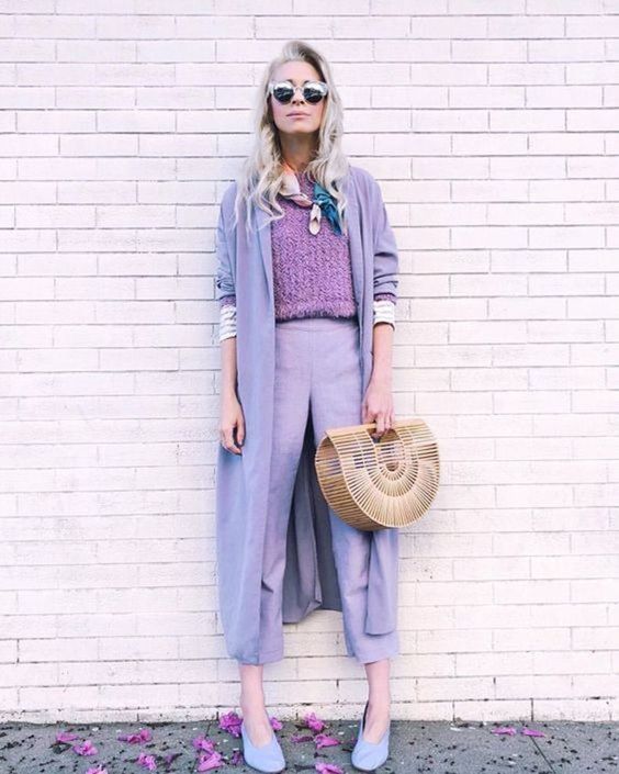 Stílusiskola: így viseld tavasszal a levendula színt - DIVAT&STÍLUS - Stílusiskola - divat, levendula, lila, outfit, stílus, 
