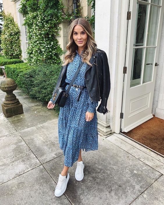 Stílusiskola: Kényelmes outfitek - Így viselj ruhákat és sportcipőket - DIVAT&STÍLUS - Stílusiskola - divat, outfit, ruha, sportcipő, stílus, tavasz, 