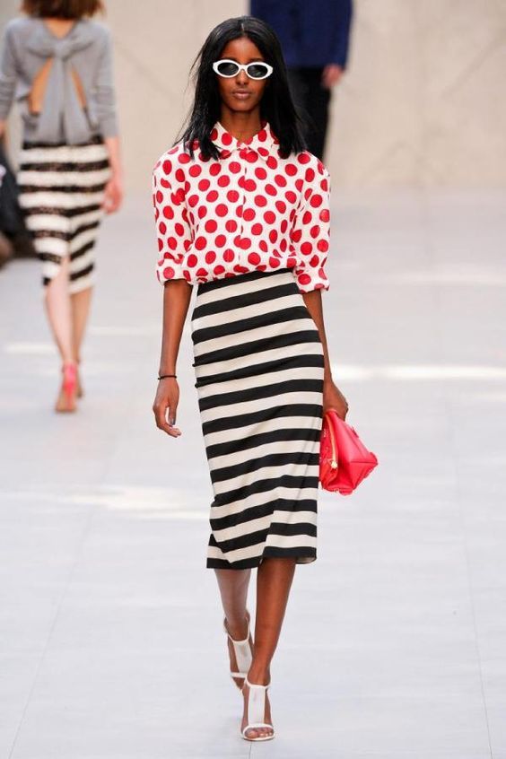 Stílusiskola: a tökéletes páros - pöttyös és csíkos - DIVAT&STÍLUS - Stílusiskola - divat, pöttyös, stílus, tavasz, 