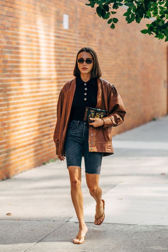 Stílusiskola: így viselj farmer bermudákat - DIVAT&STÍLUS - Stílusiskola - bermuda, divat, farmer, outfit, stílus, tavasz, 