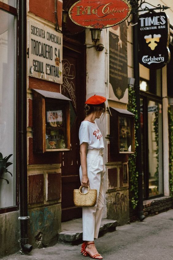 Stílusiskola: így viselj francia sapkákat - DIVAT&STÍLUS - Stílusiskola - divat, francia sapka, outfit, sapka, stílus, tavasz, 