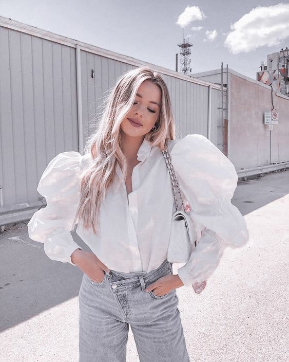 Stílusiskola: a nyár kedvencei a puffos ujjú felsők - DIVAT&STÍLUS - Stílusiskola - divat, outfitek, puffos ujjú felső, stílus, 