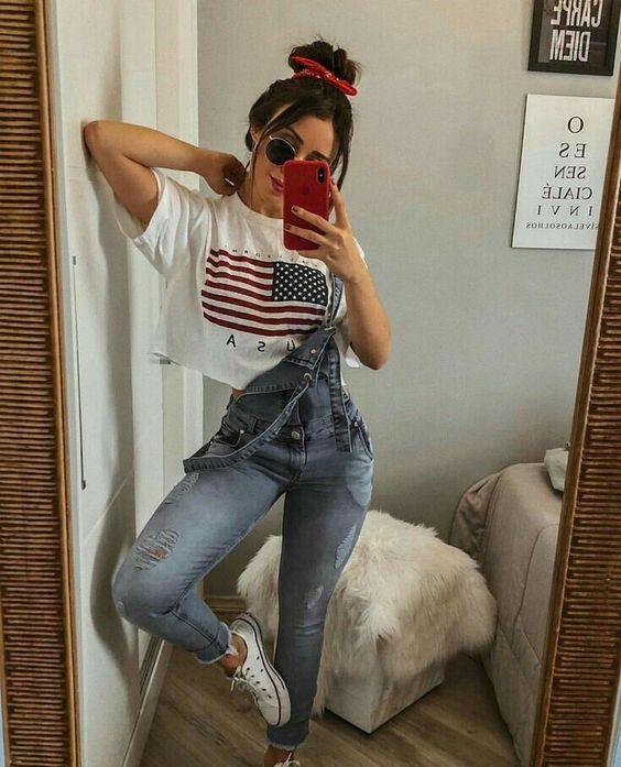 Stílusiskola: így viselj kantáros nadrágokat - DIVAT&STÍLUS - Stílusiskola - divat, kantáros nadrág, nyár, outfit, stílus, 