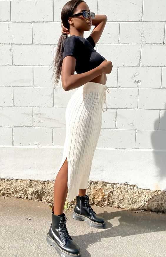 Stílusiskola: outfit ötletek fehér szoknyával - DIVAT&STÍLUS - Stílusiskola - divat, fehér szoknya, outfit, stílus, szoknya, 