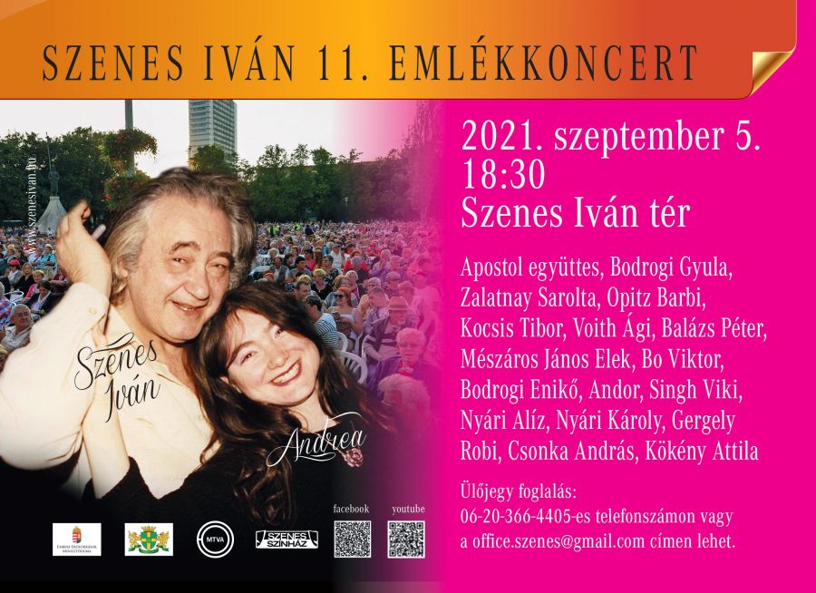'Nemcsak a húszéveseké a világ' – jubileumi 11. Szenes Iván Emlékkoncert fesztivál hangulatban - STYLENEWS - Rendezvények - koncert, program, programajánló, rendezvény, 