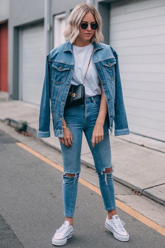 Stílusiskola: így viselj farmert farmerrel - DIVAT&STÍLUS - Stílusiskola - divat, farmer, outfit, ősz, stílus, 