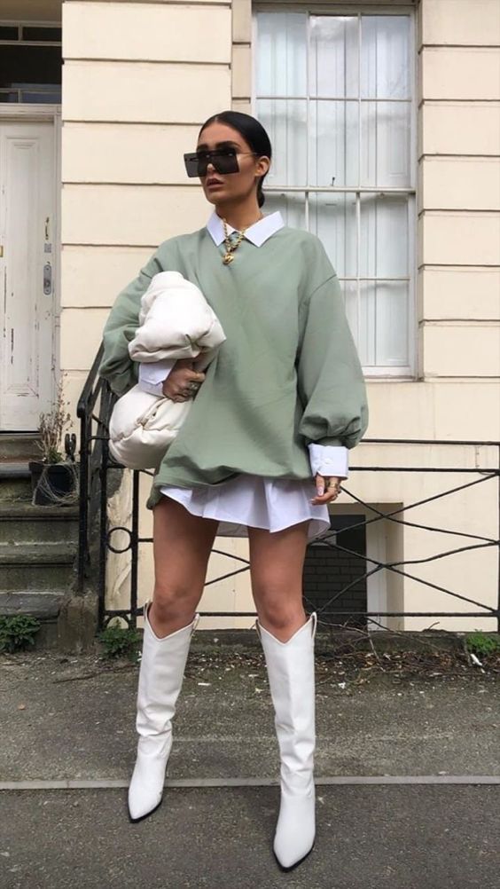 Stílusiskola: így viseld ősszel a zsályazöld színt - DIVAT&STÍLUS - Stílusiskola - divat, outfit, ősz, stílus, zsálya, zsályazöld, 