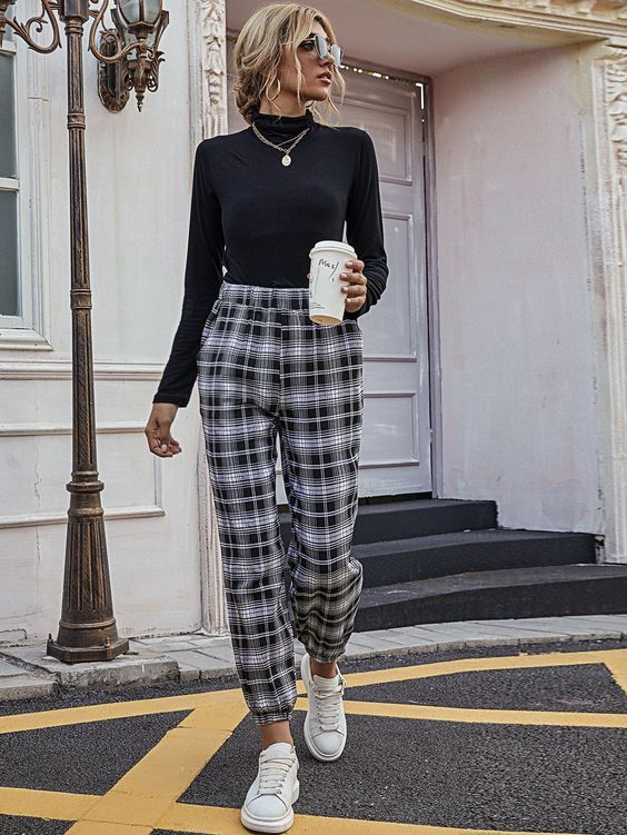 Stílusiskola: outfitek kockás nadrágokkal az őszi szezonra - DIVAT&STÍLUS - Stílusiskola - divat, kockás, nadrág, outfit, ősz, stílus, 