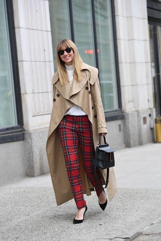 Stílusiskola: outfitek kockás nadrágokkal az őszi szezonra - DIVAT&STÍLUS - Stílusiskola - 