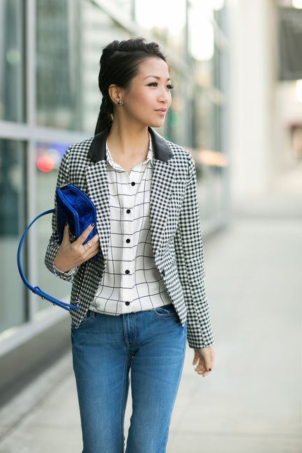 Stílusiskola: így viselj kockás blézereket - DIVAT&STÍLUS - Stílusiskola - blézer, divat, kockás blézer, outfit, ősz, stílus, 