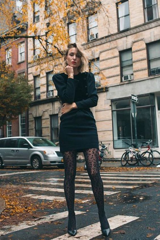 Stílusiskola: Outfit ötletek mintás harisnyával - DIVAT&STÍLUS - Stílusiskola - divat, harisnya, mintás harisnya, outfit, ősz, stílus, 