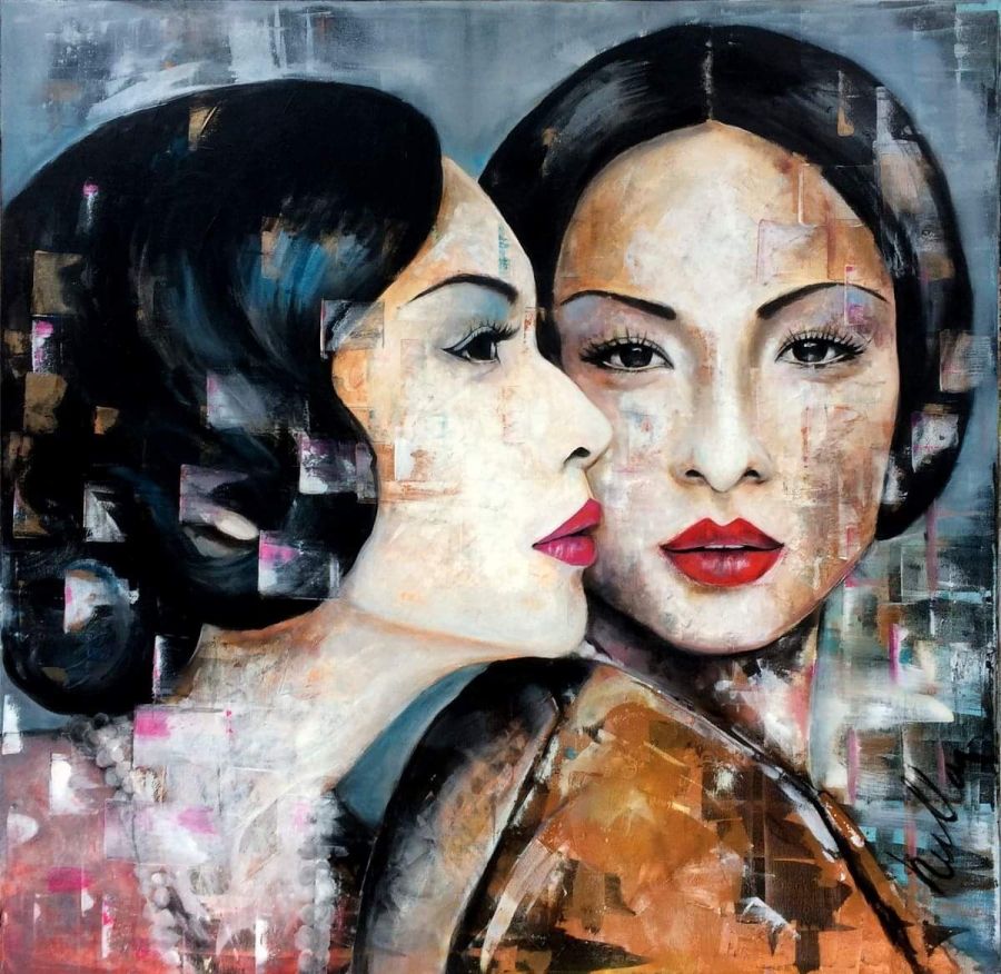 Portrék - Hullan Bea festőművész kiállítása - STYLENEWS - Rendezvények - festészet, festőművész, hullan bea, kiállítás, 