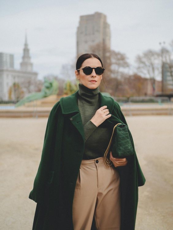 Stílusiskola: őszi outfitek zölddel - DIVAT&STÍLUS - Stílusiskola - divat, outfit, ősz, stílus, zöld, 