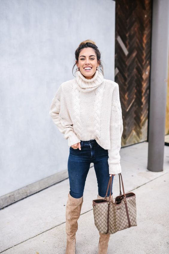 Stílusiskola: így viselj télen fehér garbókat - DIVAT&STÍLUS - Stílusiskola - divat, fehér garbó, garbó, outfit, stílus, 