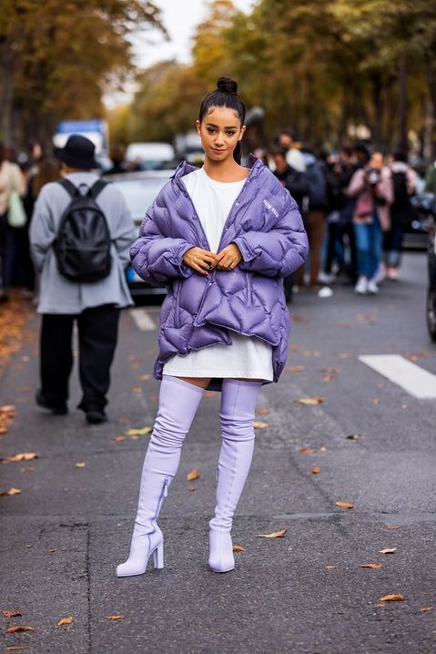 Stílusiskola: így viselj télen lilát - DIVAT&STÍLUS - Stílusiskola - divat, lila, outfit, stílus, tél, 