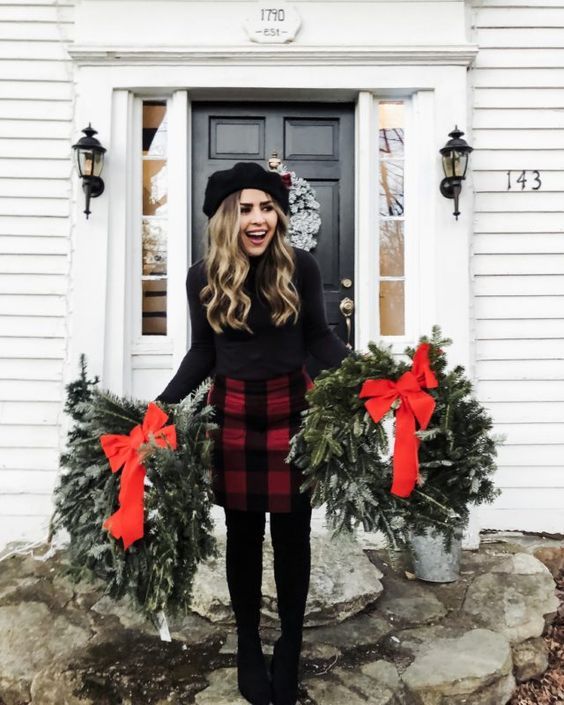 Stílusiskola: karácsonyi outfitek feketével - DIVAT&STÍLUS - Stílusiskola - divat, fekete, karácsony, outfit, stílus, 