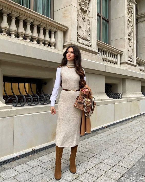 Stílusiskola: így viselj kötött ruhákat a téli szezonban - DIVAT&STÍLUS - Stílusiskola - divat, kötött ruha, outfit, ruha, stílus, tél, 