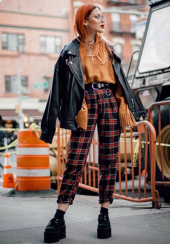 Stílusiskola: így viselj télen kockás nadrágokat - DIVAT&STÍLUS - Stílusiskola - divat, kockás nadrág, nadrág, outfit, stílus, 