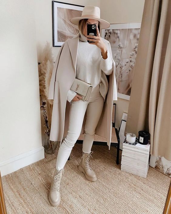Stílusiskola: így viselj télen fehér nadrágokat - DIVAT&STÍLUS - Stílusiskola - divat, fehér nadrág, outfit, stílus, tél, 