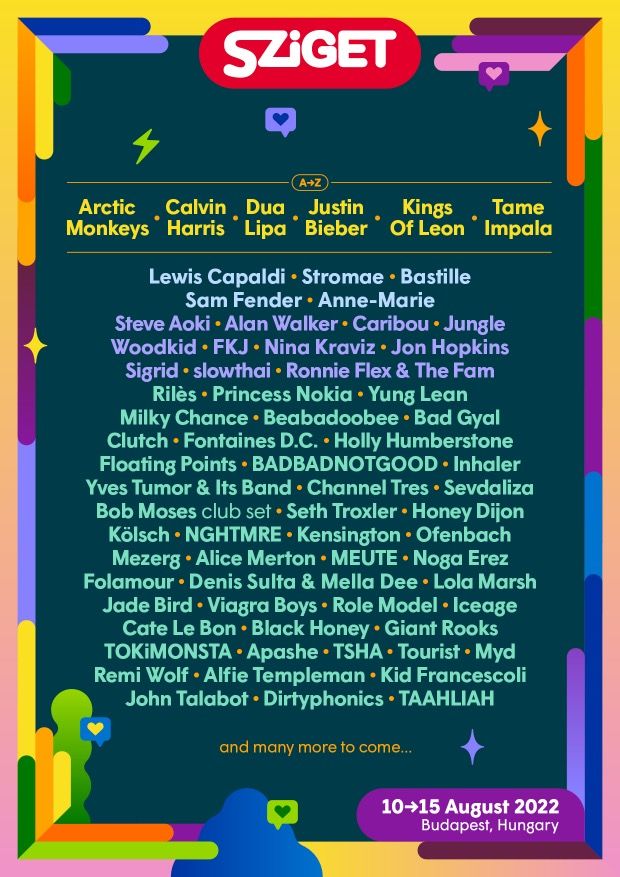 Kihagyhatatlannak ígérkezik a Sziget - STYLENEWS - Rendezvények - fesztiválok 2022, sziget 2022, 