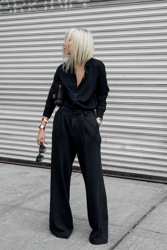 Stílusiskola: feketét feketével tavasszal is - DIVAT&STÍLUS - Stílusiskola - divat, fekete, outfit, stílus, tavasz, 