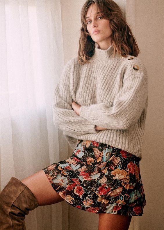 Stílusiskola: mondj igent a tavaszra virágos szoknyákkal - DIVAT&STÍLUS - Stílusiskola - divat, outfit, stílus, szoknya, virágos szoknya, 