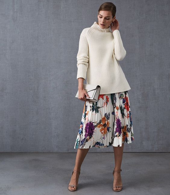 Stílusiskola: mondj igent a tavaszra virágos szoknyákkal - DIVAT&STÍLUS - Stílusiskola - divat, outfit, stílus, szoknya, virágos szoknya, 