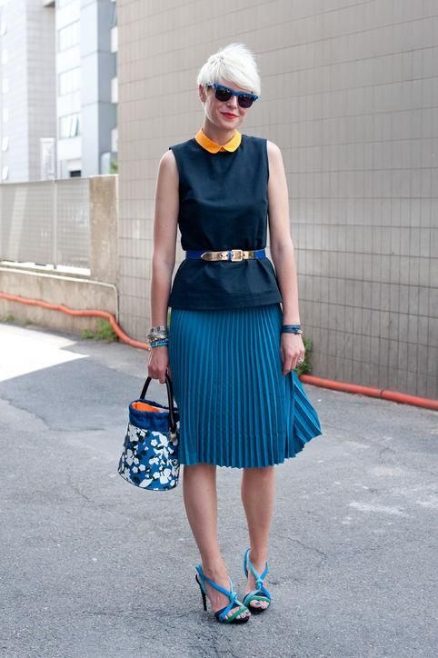 Stílusiskola: így viselj pliszírozott szoknyákat - DIVAT&STÍLUS - Stílusiskola - divat, outfit, pliszírozott szoknya, stílus, szoknya, 