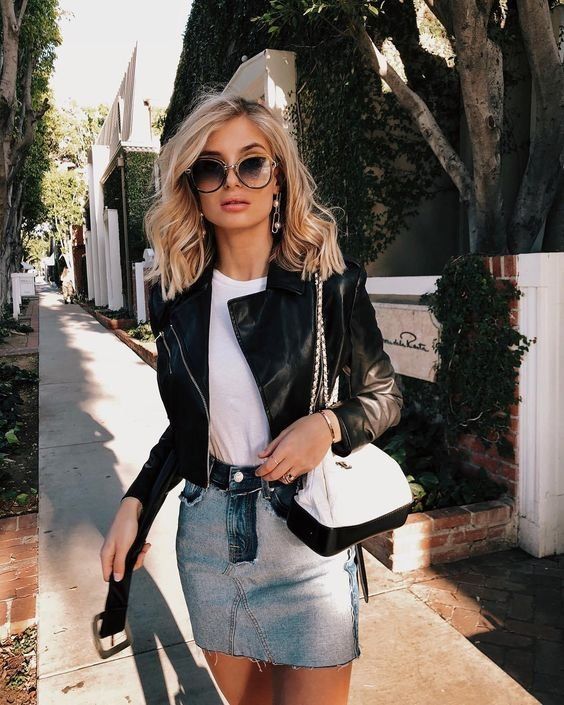 Stílusiskola: 10 outfit bőrdzsekivel hétköznapokra - DIVAT&STÍLUS - Stílusiskola - bőrdzseki, divat, outfit, stílus, 